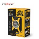 Vehicle-mounted air pump CARSUN Dual-Cylinder Digital Car Tire Inflator (12V Cigarette Lighter Wired Version)