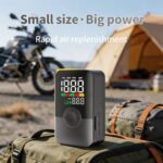 Vehicle-mounted air pump CARSUN T222A Wireless Smart Car Tire Inflator, Portable Digital Display Vehicle Tire Inflation Pump