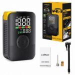 Vehicle-mounted air pump CARSUN T222A Wireless Smart Car Tire Inflator, Portable Digital Display Vehicle Tire Inflation Pump