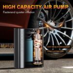 Vehicle-mounted air pump CARSUN Multi-function Car Jump Starter & Tire Inflator 2-in-1 Combo