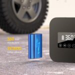 Vehicle-mounted air pump CARSUN T2300 Wireless Lithium Car Tire Inflator (Dual Use: Cordless & Wired)