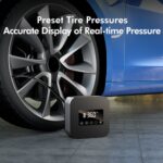 Vehicle-mounted air pump CARSUN T2300 Wireless Lithium Car Tire Inflator (Dual Use: Cordless & Wired)