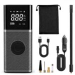 Vehicle-mounted air pump CARSUN T2220 Smart Wireless Digital Air Pump — High-Power Car Tire Inflator