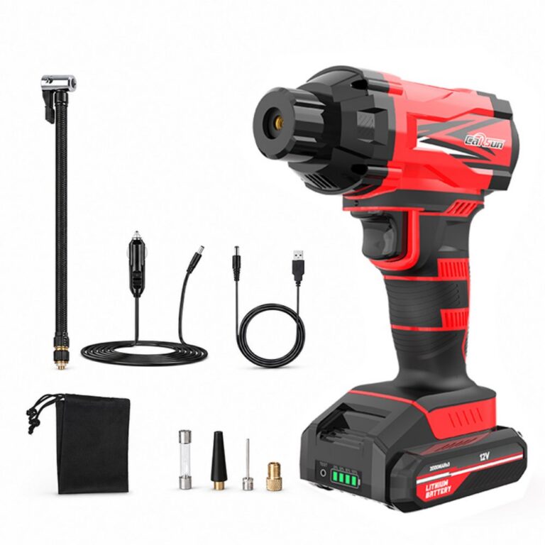 Vehicle-mounted air pump CARSUN Smart Wireless Digital Tire Inflator, Portable Car Tire Air Pump