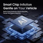 Vehicle-mounted air pump CARSUN Smart Wireless Digital Air Pump — Portable Car Tire Inflator