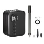 Brushless bicycle pump Ultra-Mini Wireless Portable Air Pump — Brushless Motor, 150 PSI, Digital Display