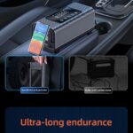 Vehicle-mounted air pump Dual-Cylinder High-Power Cordless Car Tire Inflator — 10,400mAh, 120W — Portable Digital Display Air Pump
