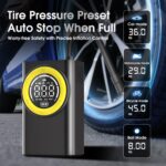 Vehicle-mounted air pump CARSUN Smart Wireless Digital Air Pump — Portable Car Tire Inflator