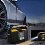 Vehicle-mounted air pump CARSUN Dual 25-Cylinder Wired Car Tire Inflator (12V Cigarette Lighter Version)