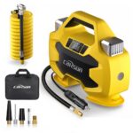 Vehicle-mounted air pump CARSUN High-Power Dual-Cylinder Wired Digital Air Compressor — Car Tire Inflator Pump