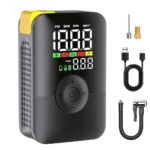 Vehicle-mounted air pump CARSUN Wireless Smart Digital Air Pump — Portable Car Tire Inflator