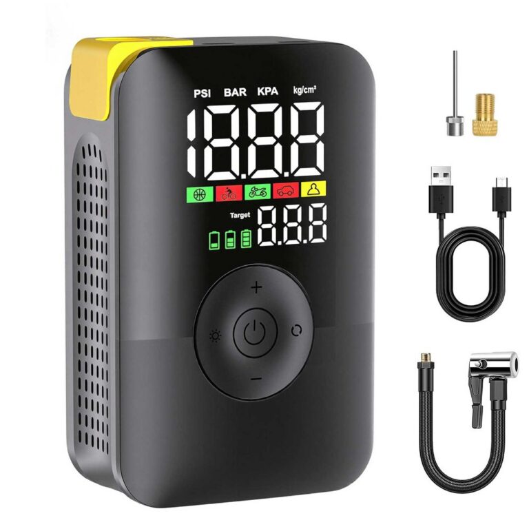 Vehicle-mounted air pump CARSUN Wireless Smart Digital Air Pump — Portable Car Tire Inflator