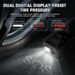Vehicle-mounted air pump CARSUN Portable Wireless Digital Display Air Pump with Power Bank Function
