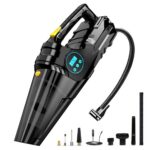Vehicle-mounted air pump CARSUN 2-in-1 Car Vacuum & Tire Inflator, 12V Multi-function Car Vacuum Air Pump Combo