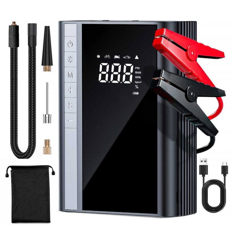 Vehicle-mounted air pump CARSUN Multi-function Car Jump Starter & Tire Inflator 2-in-1 Combo