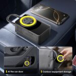 Vehicle-mounted air pump CARSUN T2199 Smart Wireless Digital Air Pump — Portable Car Tire Inflator