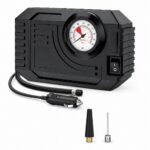 Vehicle-mounted air pump Mini Portable Car Air Compressor — Analog Tire Pressure Gauge & Car Tire Inflator Pump