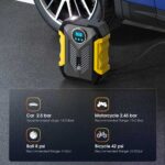 Vehicle-mounted air pump CARSUN Wired Digital Tire Inflator — High-Power 22-Cylinder Air Pump