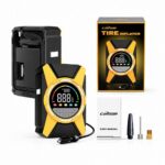 Vehicle-mounted air pump CARSUN Dual-Cylinder Digital Car Tire Inflator (12V Cigarette Lighter Wired Version)