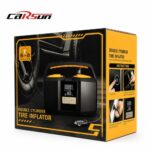 Vehicle-mounted air pump CARSUN Dual 25-Cylinder Wired Car Tire Inflator (12V Cigarette Lighter Version)
