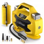 Vehicle-mounted air pump CARSUN High-Power Dual-Cylinder Wired Digital Air Compressor — Car Tire Inflator Pump
