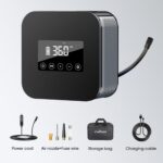 Vehicle-mounted air pump CARSUN T2300 Wireless Lithium Car Tire Inflator (Dual Use: Cordless & Wired)