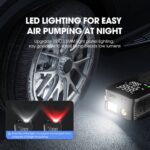 Vehicle-mounted air pump CARSUN Portable Wireless Digital Display Air Pump with Power Bank Function