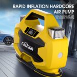 Vehicle-mounted air pump CARSUN High-Power Dual-Cylinder Wired Digital Air Compressor — Car Tire Inflator Pump