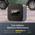Vehicle-mounted air pump CARSUN T2300 Wireless Lithium Car Tire Inflator (Dual Use: Cordless & Wired)