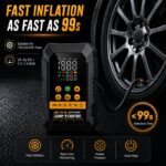 Vehicle-mounted air pump Jump Starter Air Pump（2-in-1 Jump Starter & Air Pump）