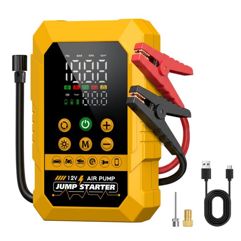 Vehicle-mounted air pump Jump Starter Air Pump（2-in-1 Jump Starter & Air Pump）