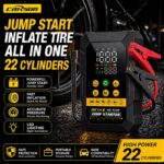 Vehicle-mounted air pump Jump Starter Air Pump（2-in-1 Jump Starter & Air Pump）